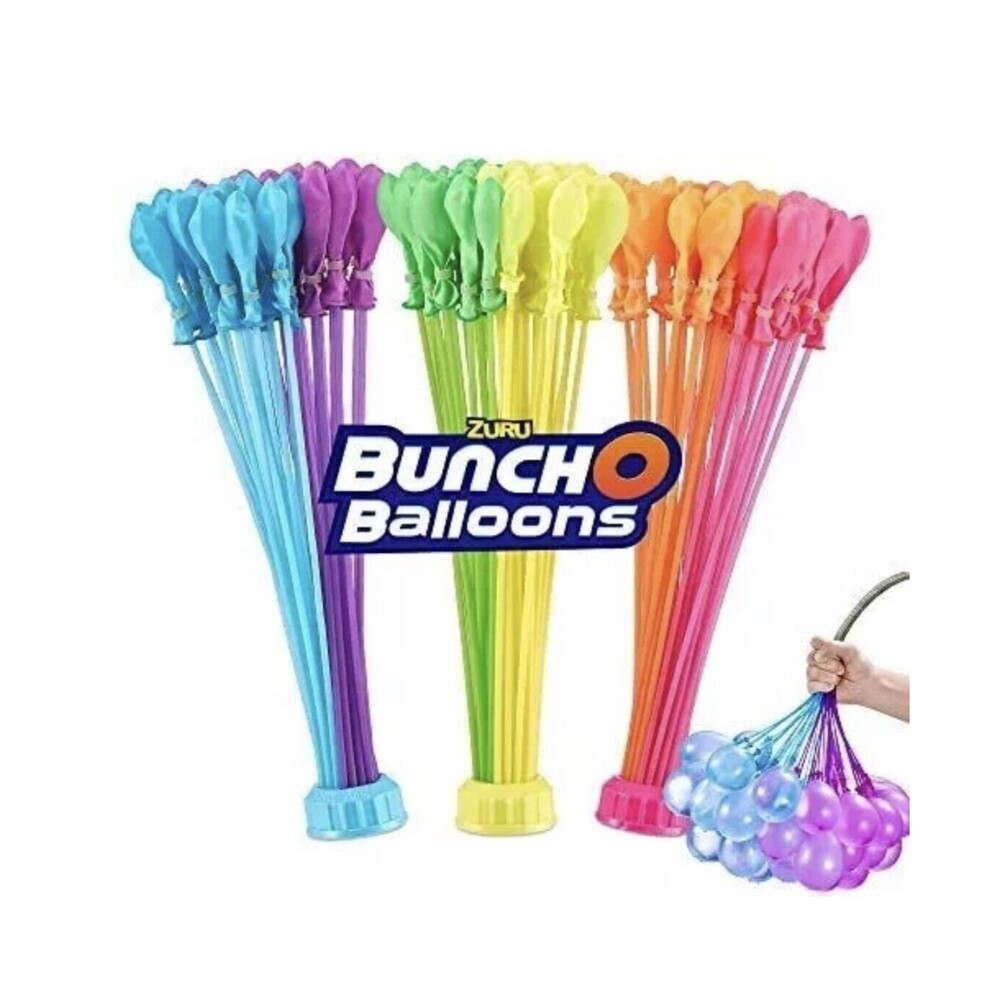3 Packs ZURU Bunch Balloons Tropical Party Rapid-Filling Self-Sealing Water … - Picture 3 of 4